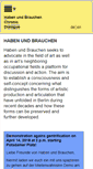 Mobile Screenshot of habenundbrauchen.de